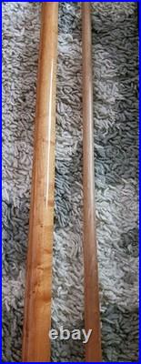Vintage National Pool Cue Beautiful Wood Grain 58 With McDermott Carry Case