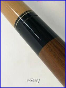 Vintage Pair 58 Mcdermott Professional Pool Cues 20 oz with Leather Lucasi Case