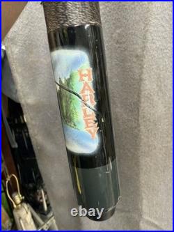 Vintage Rare Retired McDermott Harley Davidson Pool Cue Stick 19oz 58