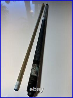 Vtg 1997 McDermott Pool Cue M2WL Snow Leopard Mittelstadt Iridescent 19oz