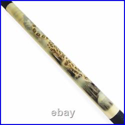 Vtg 1997 McDermott Pool Cue M2WL Snow Leopard Mittelstadt Iridescent 19oz